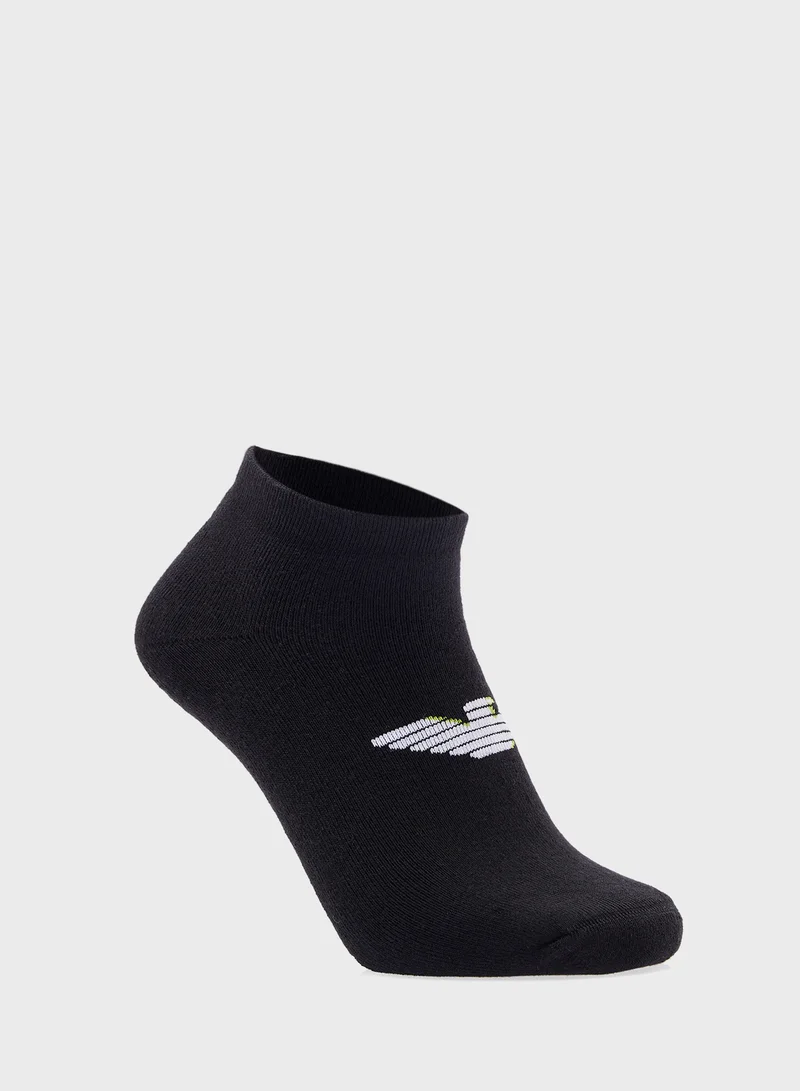 EMPORIO ARMANI 2 Pack Ankle Socks