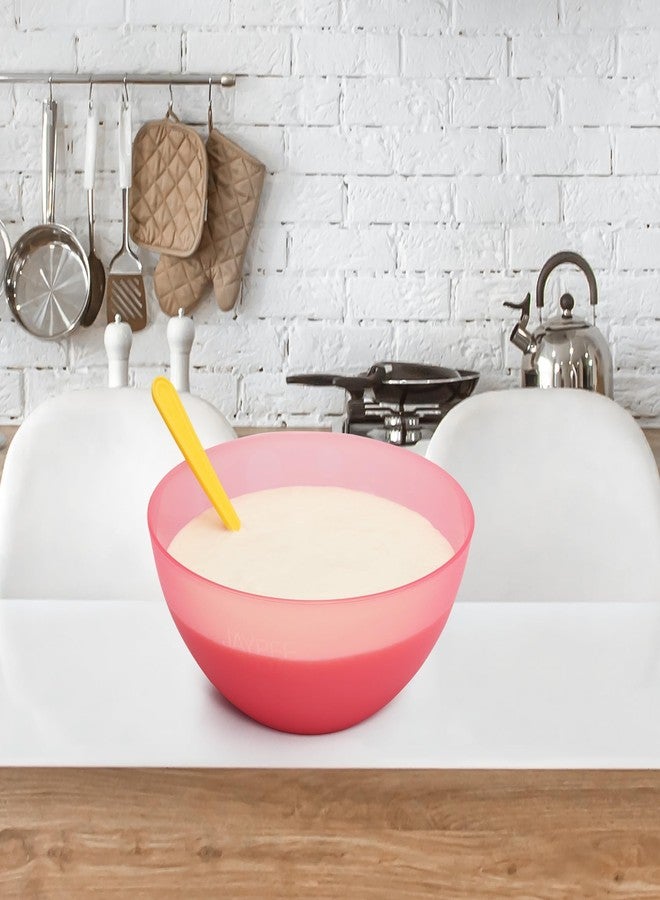 Jaypee Plus Mixing Bowl Set of 4 | Mixing Bowls for Kitchen | Mixing Bowl for Cake Batter | Snack Bowls Set of 4 | Multipurpose Bowl Big Size, Multicolour - Image 2