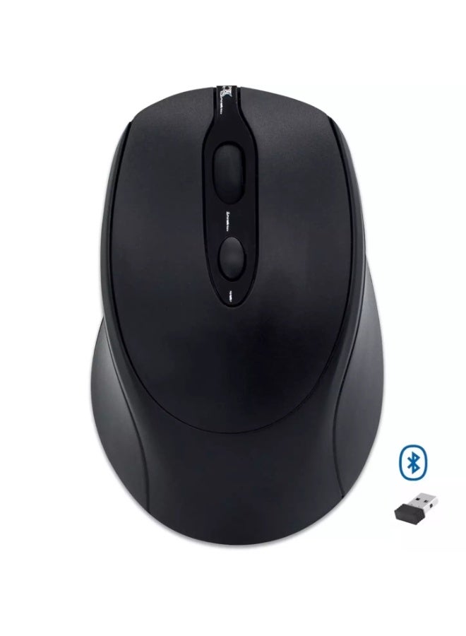 Nengshi M256 Dual Mode Wireless, Bluetooth  Silent Click Mouse - Optical Sensor 1200 DPI Rechargeable USB C - Image 1