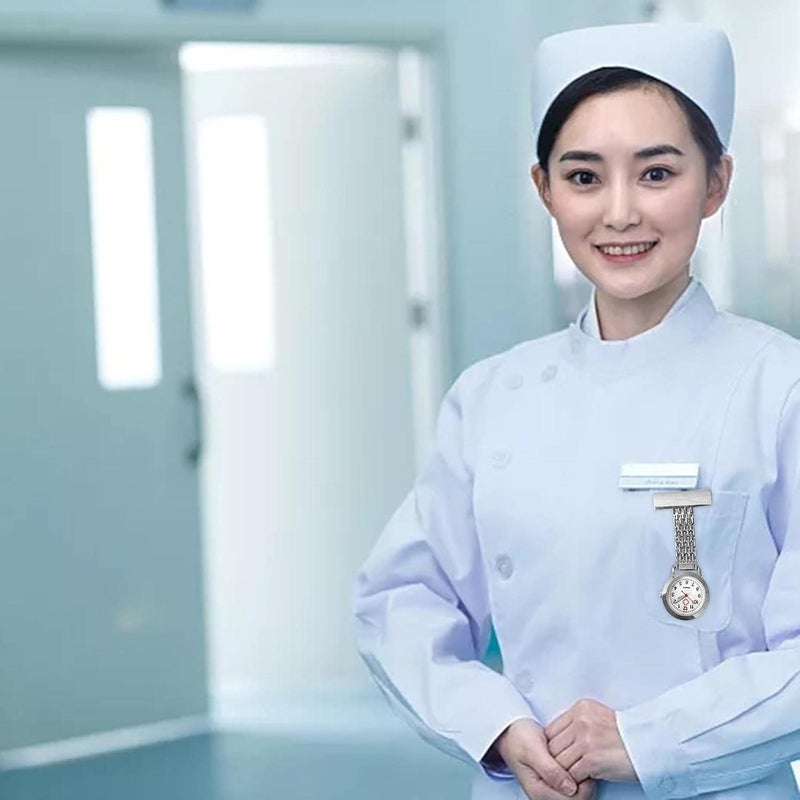 كلاراكو ساعة يد كوارتز معلقة على طية صدر السترة، شارة، ساعة جيب - Image 5