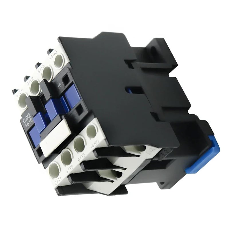 CJX2 1810 AC Contactor 18A 3 Phase DIN Rail Mount 3P 1NO Coil Voltage AC 24V - Image 4