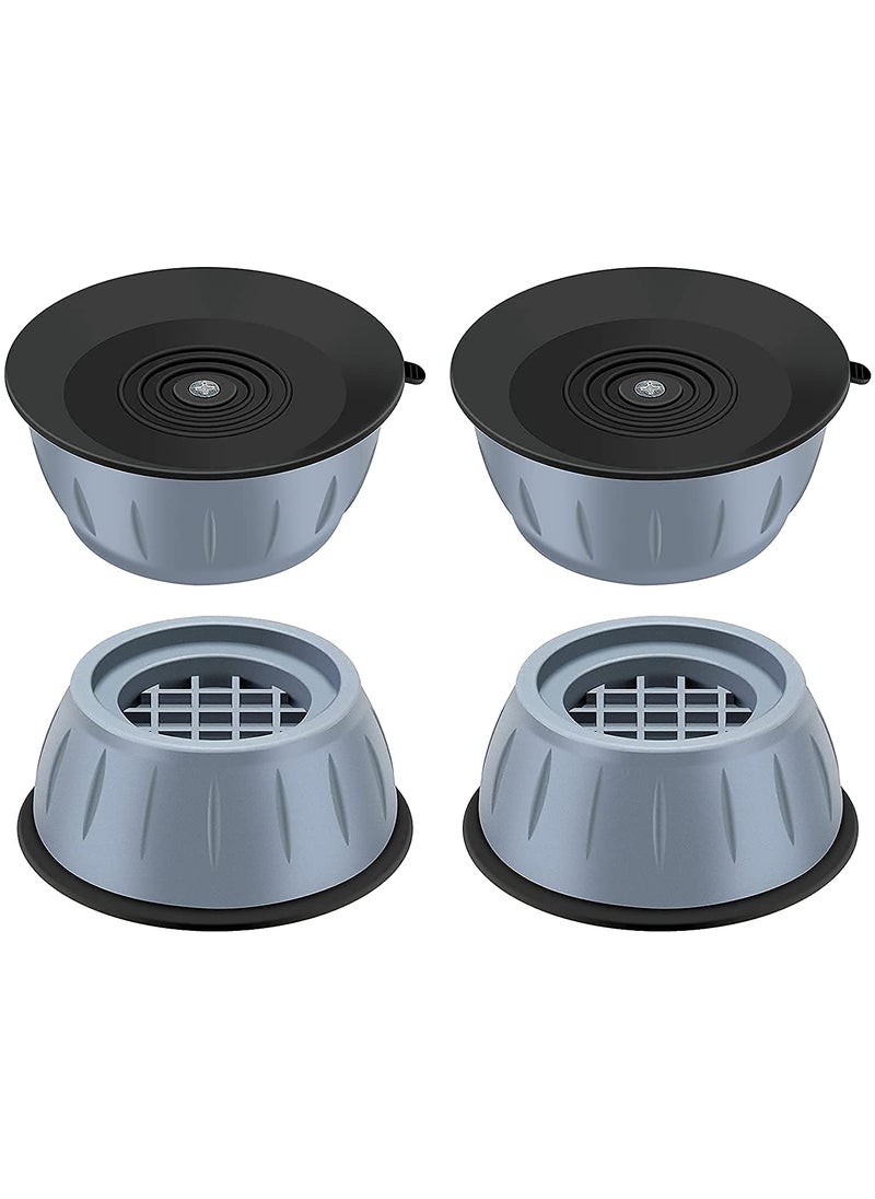 Gopinath Autolink Gopinath Autolink 4Pc Shock and Noise Cancelling Washing Machine Support Noise Reducing and Anti Slip Anti Vibration Rubber Washing Machine Feet Pads AntiWalk Dryer Washer Vibration Pads  - Image 1