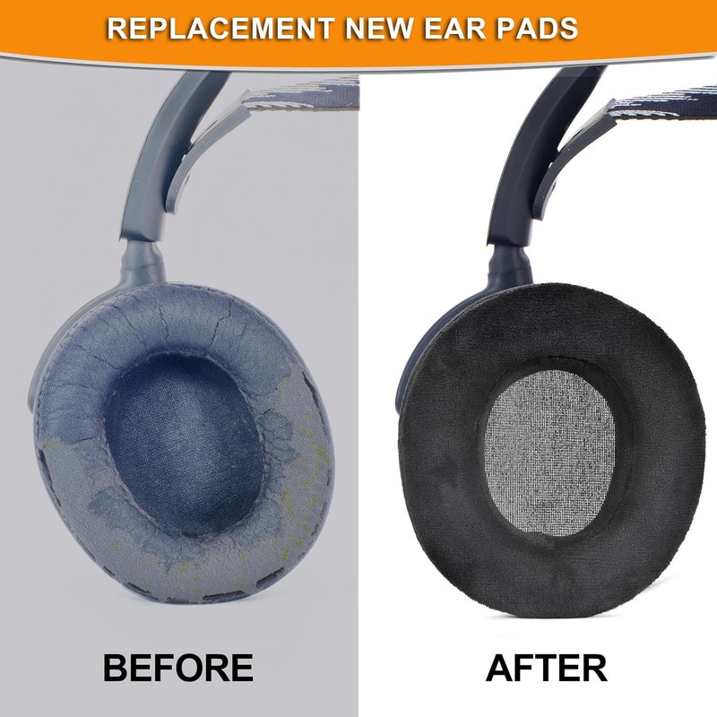 defean Nova Pro Wireless Earpads - defean Replacement Ear Cushion Compatible with Steelseries Arctis Nova Pro Wireless Headphones(Do Not fit SteelSeries Arctis Nova 7 Model) (Velour) - Image 5