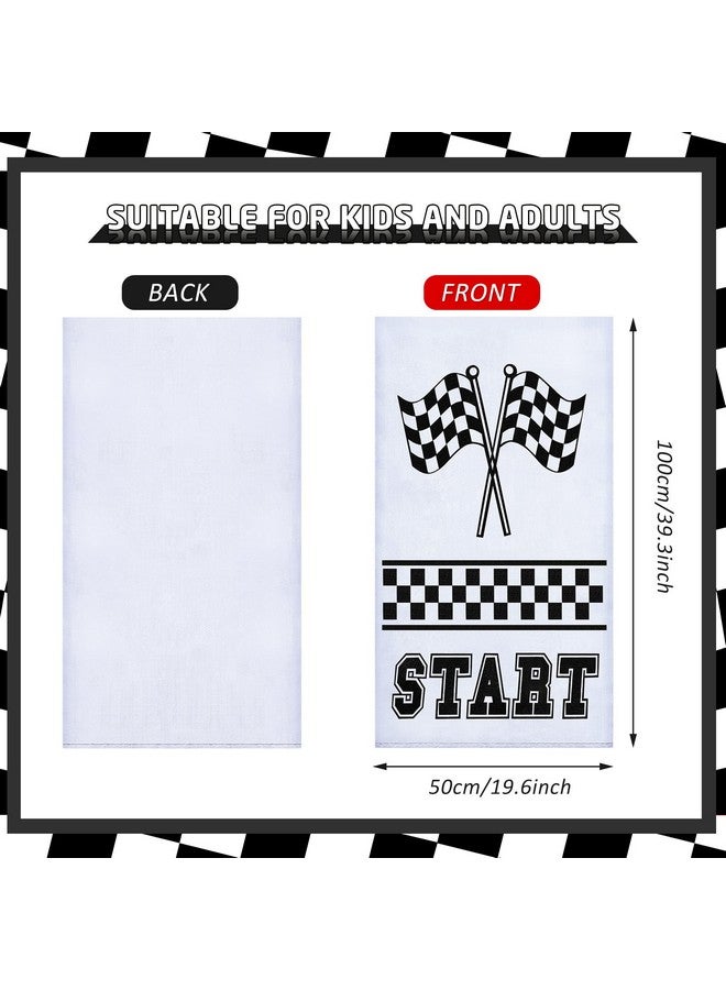 Cindeer 12 Pieces Potato Sack Race Bags Race Car Party Favors Outdoor Lawn Games Potato Sack Race Jumping Bags Race Car Themed Party Supplies Backyard Field Day Birthday Party Game  - Image 3