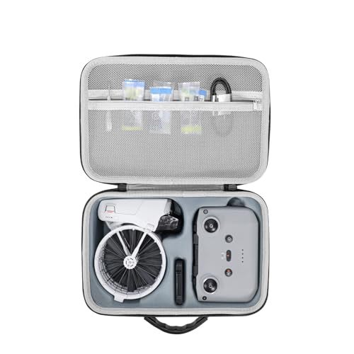 FPVtosky Carrying Case for DJI Flip Only for RCN3 PU Leather Travel Storage Flip Bag with Shoulder Strap Fits RCN3 Controller Drone AceessoriesCASE ONLY - Image 1