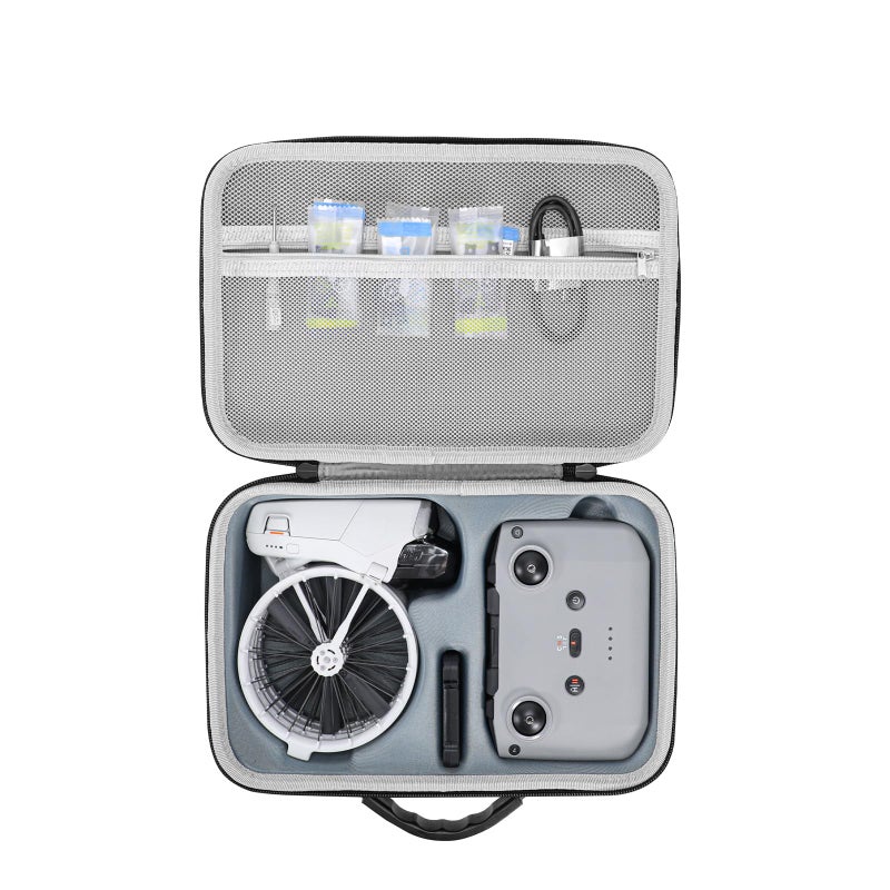FPVtosky Carrying Case for DJI Flip Only for RCN3 PU Leather Travel Storage Flip Bag with Shoulder Strap Fits RCN3 Controller Drone AceessoriesCASE ONLY - Image 2