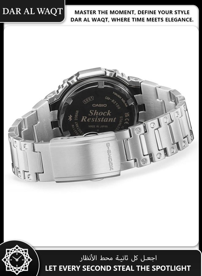 Casio G-Shock GM-B2100PC-1A 40th Anniversary Limited Edition - Full Metal Rainbow Spectrum Finish, Octagonal Bezel Design, Bluetooth Connectivity, Solar Powered, Shock Resistant, 200M Water Resistant - Image 4