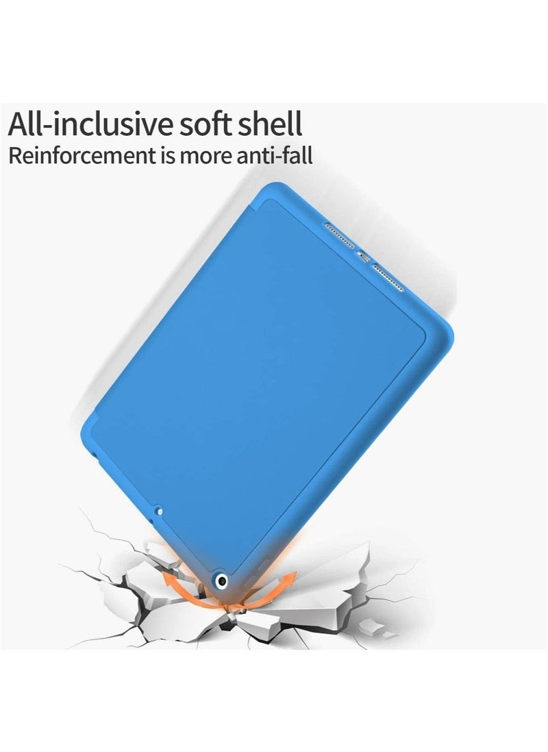 ELTRAZONE iPad 9th/8th/7th Generation case (2021/2020/2019) iPad 10.2-Inch Case with Pencil Holder [Sleep/Wake] Slim Soft TPU Back Smart Magnetic Stand Protective Cover Cases - Image 4