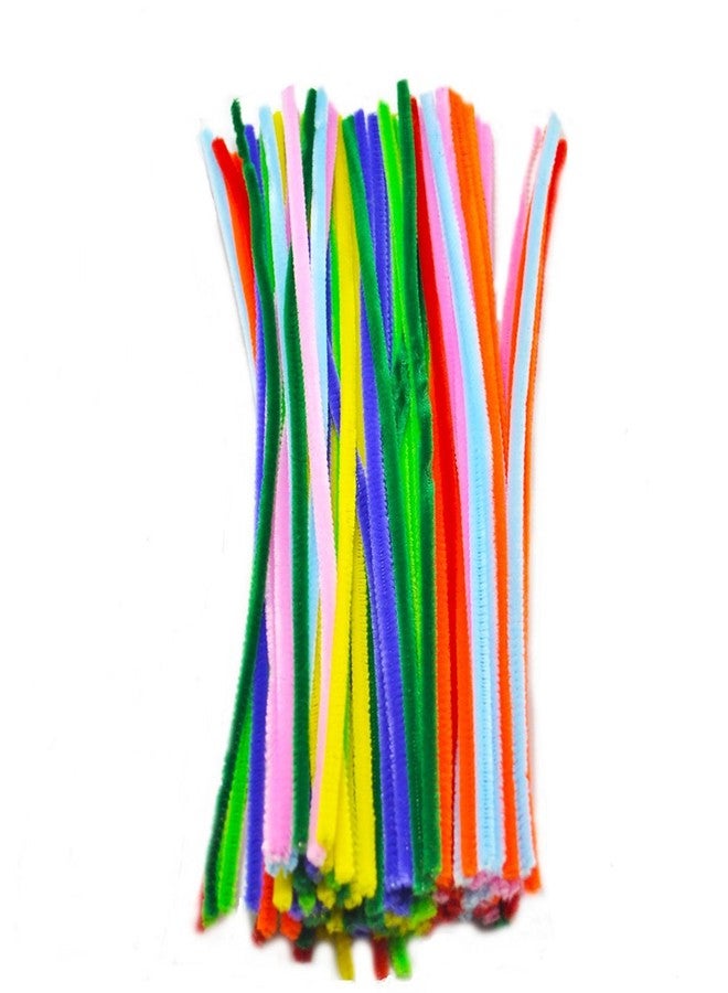 Abaj Craft Multi Colored Pipe Cleaner 100 pcs for STEAM Art and Craft DIY Projects - Image 1