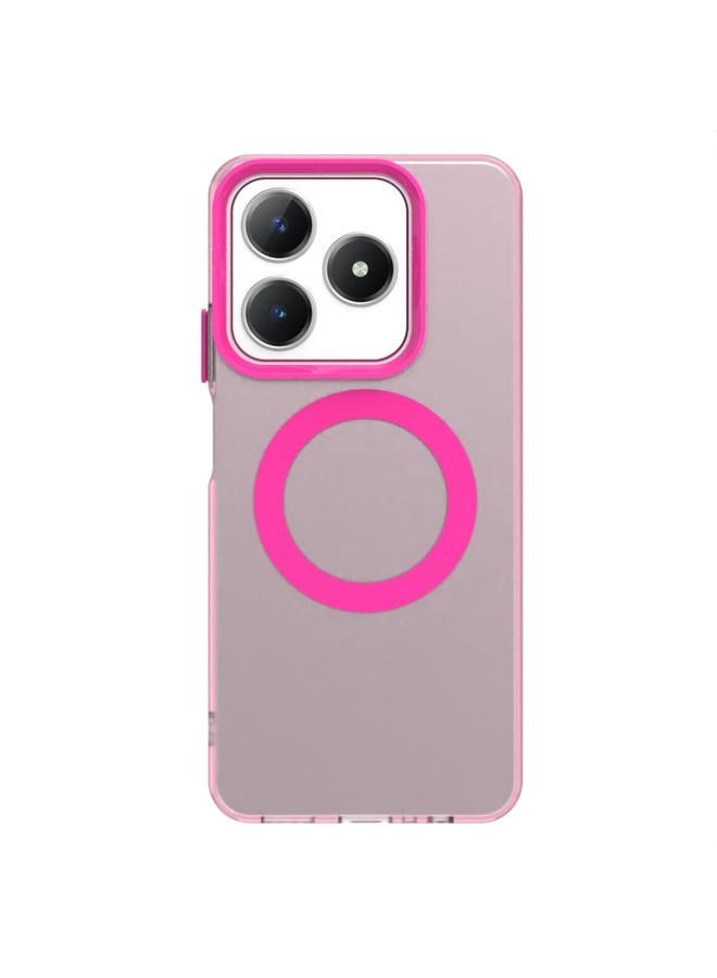 S-TOP Case For Realme C61 Candy Magsafe PC Hybrid TPU Phone Case - Image 2