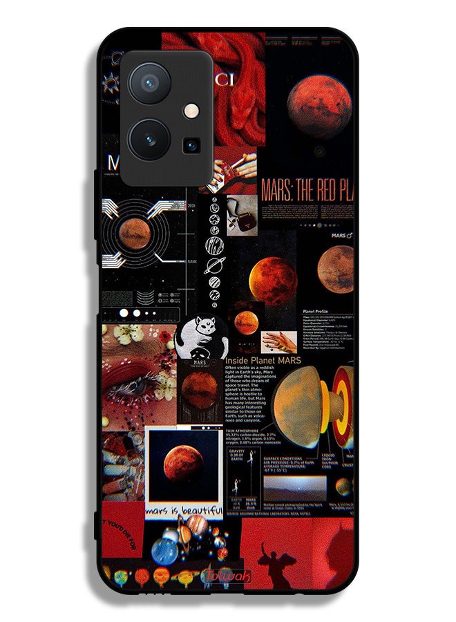 Tolwak Vivo Y75 5G Protective Case Cover Mars Art - Image 2