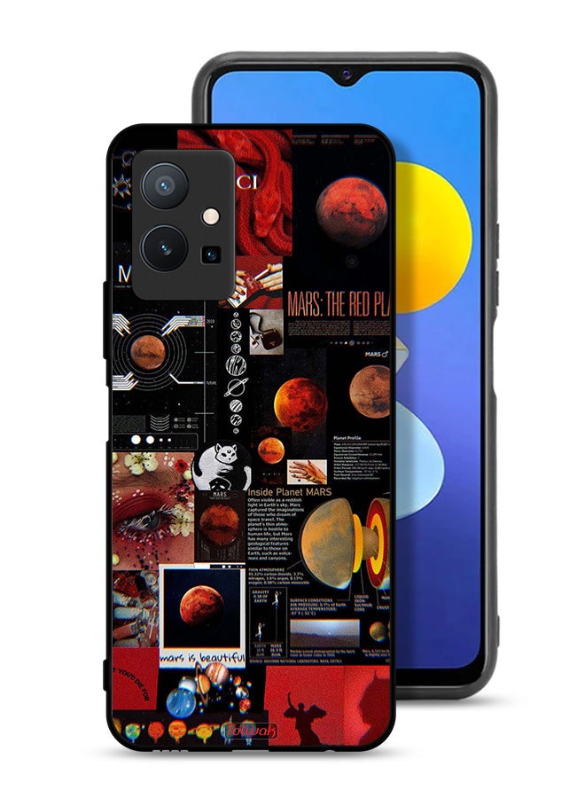 Tolwak Vivo Y75 5G Protective Case Cover Mars Art - Image 1