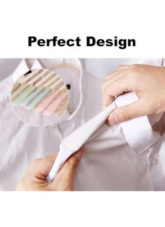 TYCOM Clothes Hangers 25 Pack Heavy Duty Durable Standard Clothes Hanger Plastic Suit Coat Shirt Hangers Space Saving Clothes Hanger with Rubber Coating 25 Pieces Beige.  - Image 4