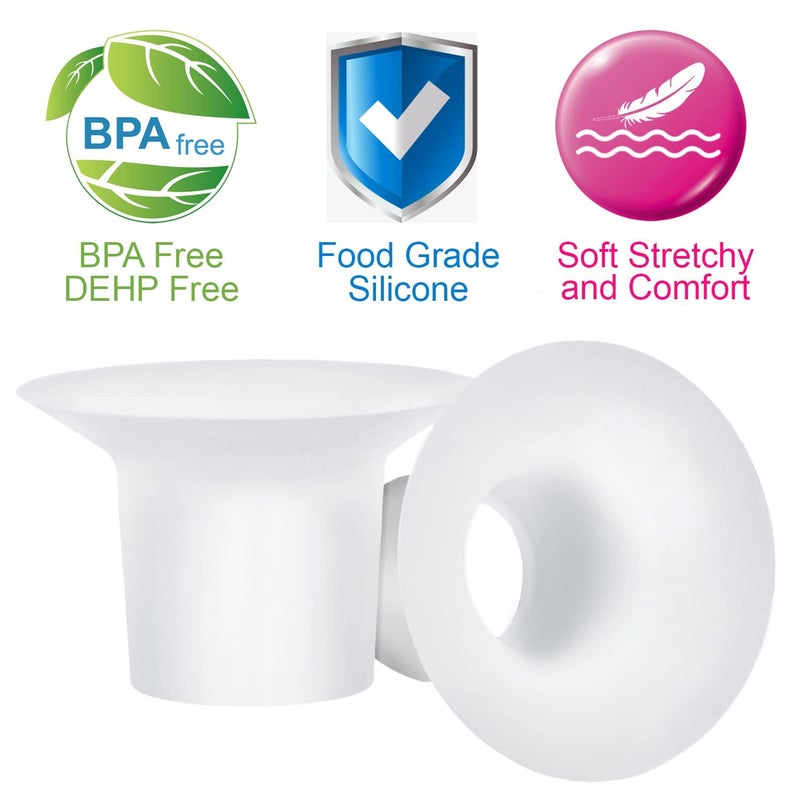 MISK 17 mm Flange Breast pump Accessories (Pack of 1) - Image 3