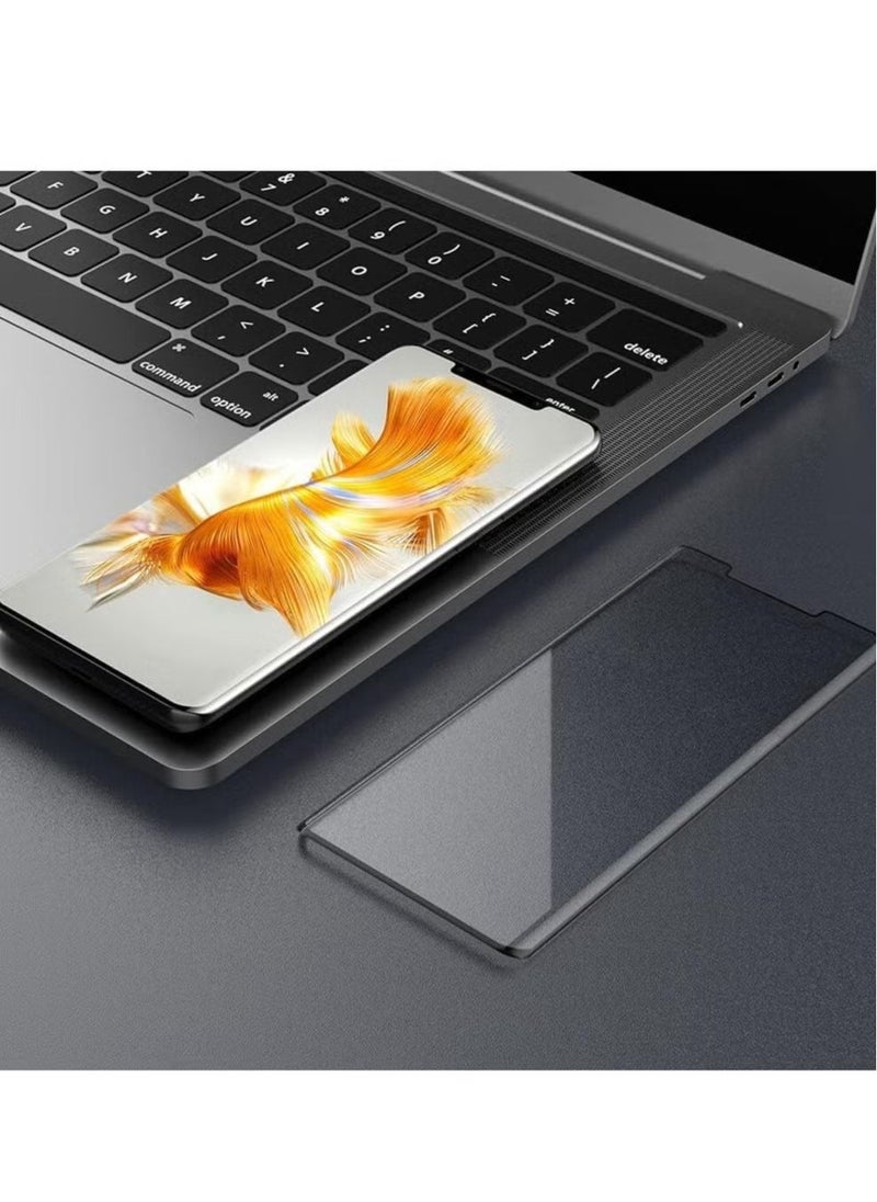 Raxoom NEW Tempered Glass Screen Protector for Huawei Mate 50 Pro Full Glue Edge to Edge, 9H Hardness, Anti-Fingerprint, 5D Curved, Scratch Resistance, Maximum Protection - Image 2