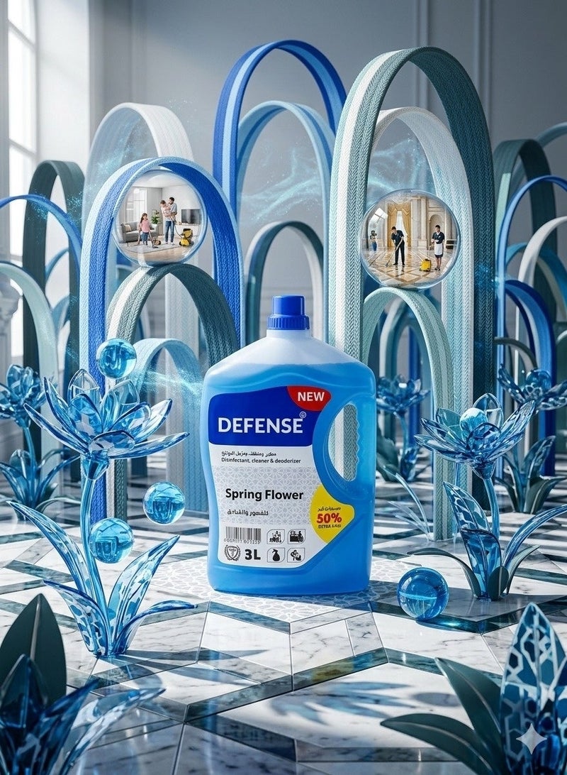 Defense Disinfectant and Deodorizer Cleaner 3L - Image 5