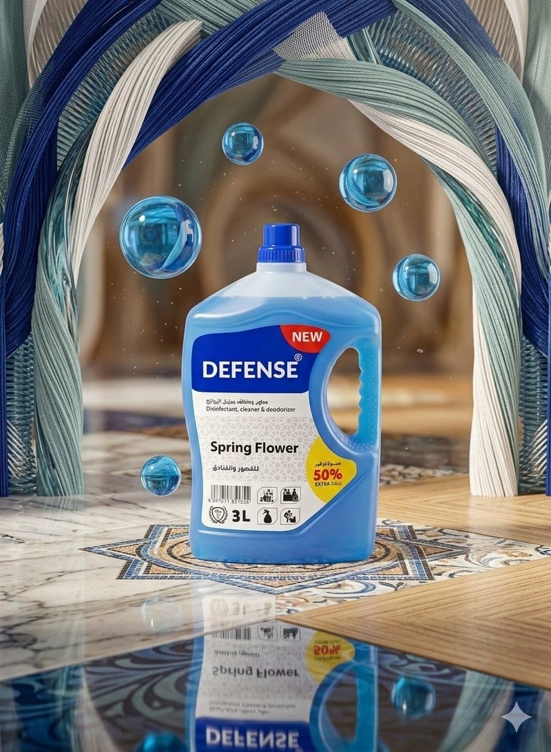 Defense Disinfectant and Deodorizer Cleaner 3L - Image 3