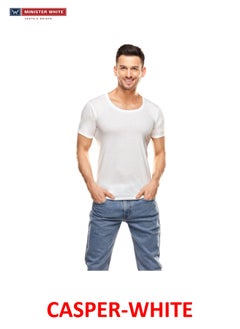 CALZADO Men’s Sports short Sleeve T-shirt In 100% Cotton 