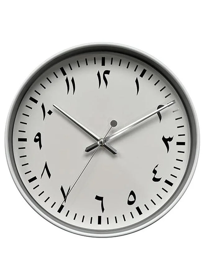 أوركيد ساعة حائط بأرقام عربية 30 سم