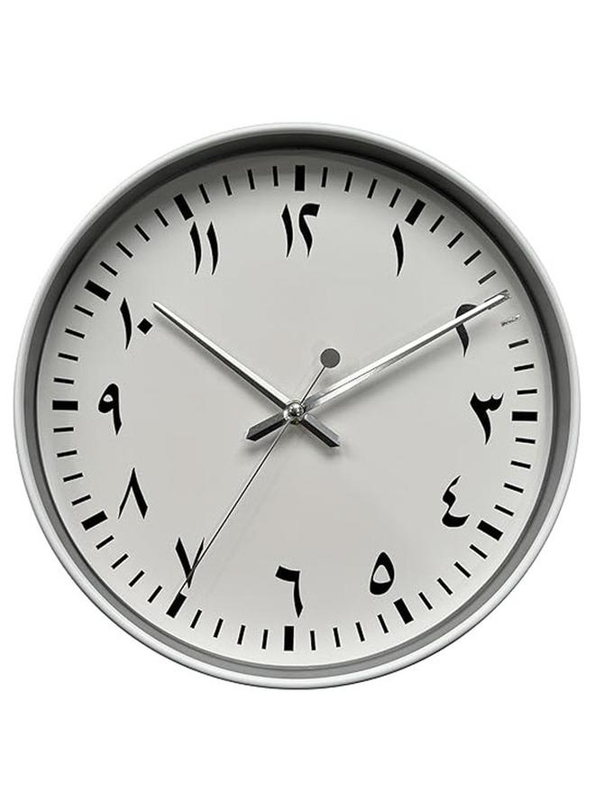 أوركيد ساعة حائط بأرقام عربية 30 سم - Image 1
