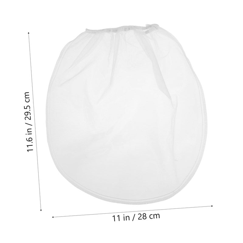 10Pcs Mesh Paint Filter Bags Drawstring Strainer For Oil Based Paint 29 50X28 00X0 10CM - Image 3