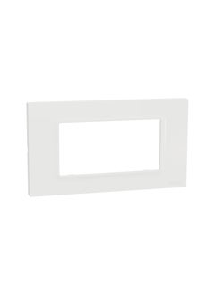 Schneider Electric Cover frame, Miluz E, 4 gang, White