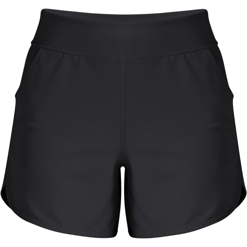 RELLECIGA Women's High Waisted Swim Shorts with Pockets UV Sun Protection Board Shorts for Women - Image 1