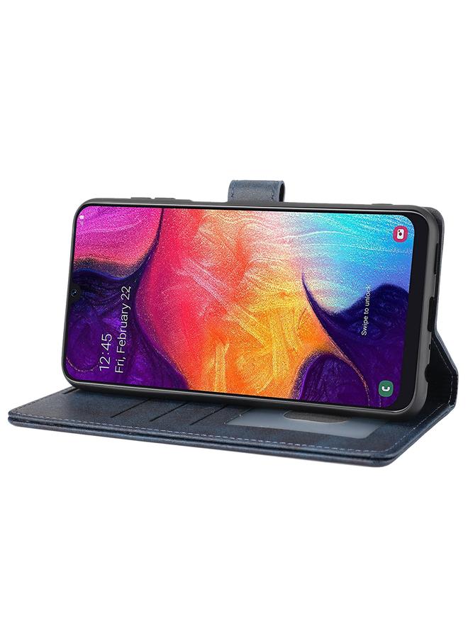 S-TOP Case For Samsung Galaxy A70 Classic Wallet Flip Leather Phone Case - Image 5