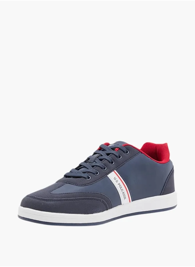 U.S. Polo Assn. Men's Panelled Lace-Up Sneakers