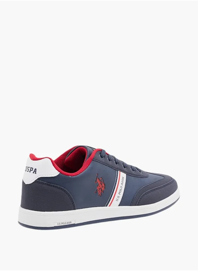 U.S. Polo Assn. Men's Panelled Lace-Up Sneakers