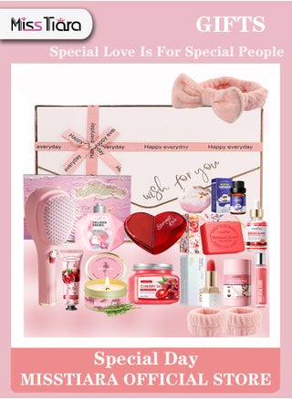 Gifts Basket for Women - Birthday Gift Box Set Contains 18 Items Inspirational Gift,Relaxing Spa Care Package for Women Friendship,Friend Gifts for Women - pzsku/Z6A8D97596D223482968CZ/45/1746346296/b11f9782-0903-4e85-af3e-4653dfd36f84