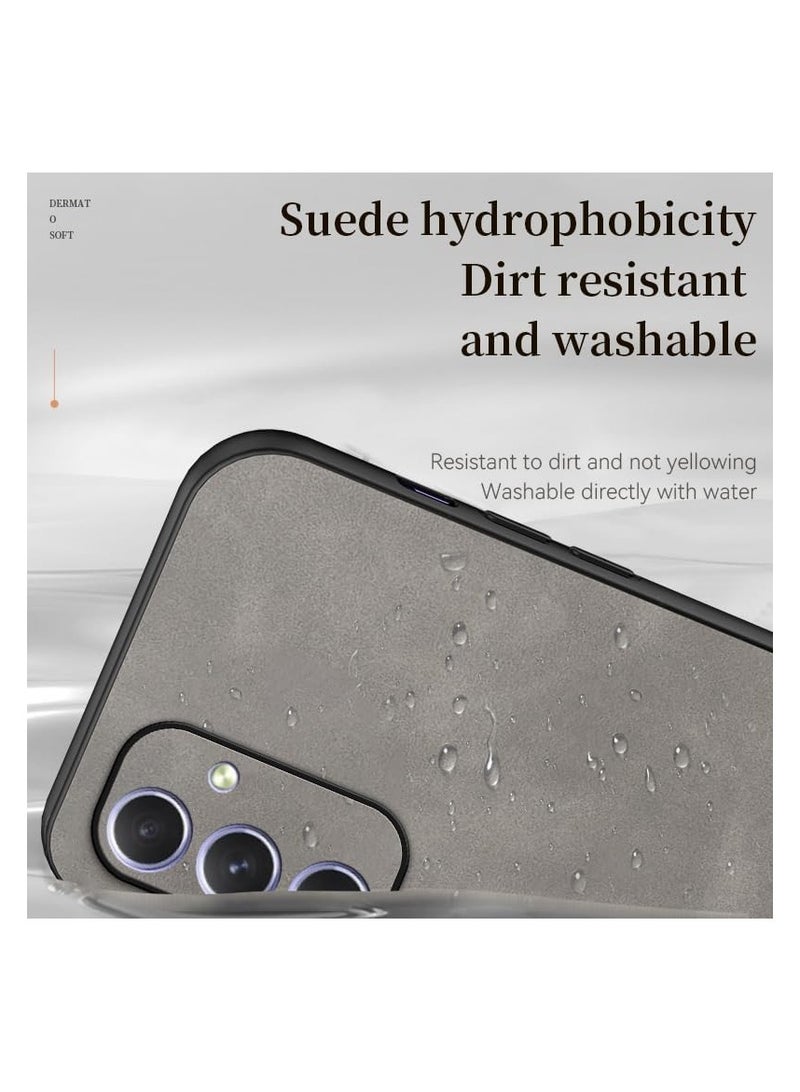 Case for Samsung Galaxy A55 5G, Velvet Touch with Camera Protection Shockproof Bumper Soft Silicone Back Cover - Image 2