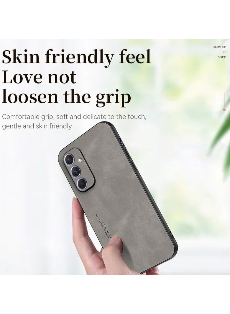 Case for Samsung Galaxy A55 5G, Velvet Touch with Camera Protection Shockproof Bumper Soft Silicone Back Cover - Image 3