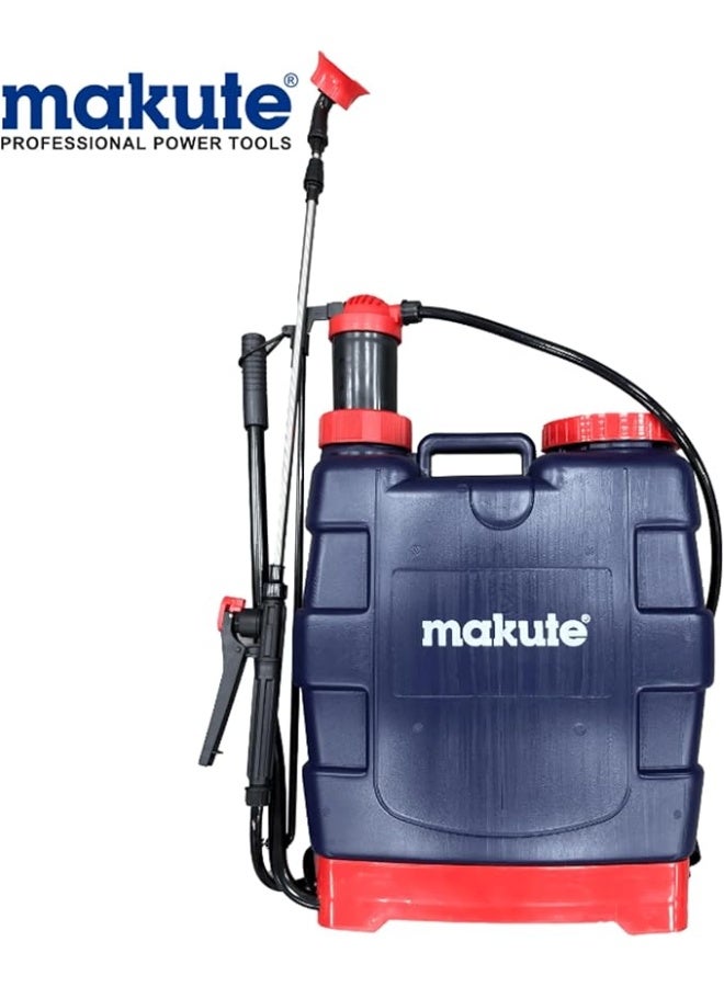 ماكيوت رشاش ضغط للحدائق من ماكوت، سعة 5 لترات و20 لترًا، مزود بفوهة قابلة للتعديل، ومقبض مريح، وحزام كتف للري ومكافحة الآفات والتنظيف - متين، وقابل للحمل، طراز MKMS1005 MKMS1220 (5 لترات (≈ 1.3 جالون)) - Image 1