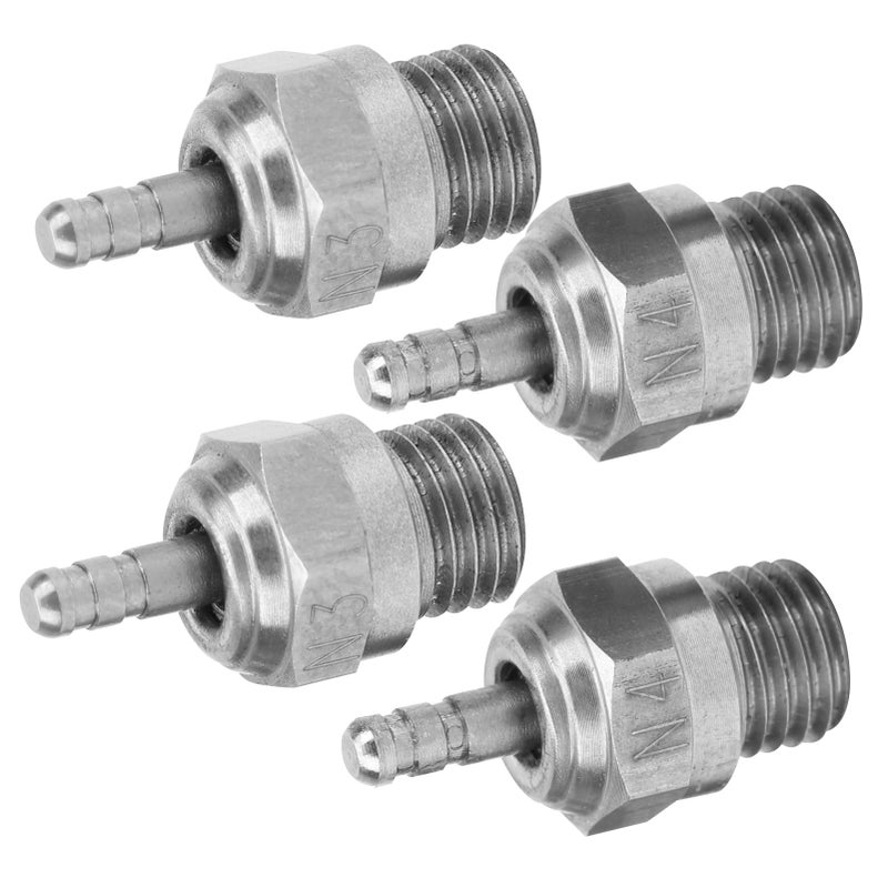 N3 N4 Fire Head Spark Plug RC Car Accessory Part Fit for Redcat HSP Methanol Engine - Image 2