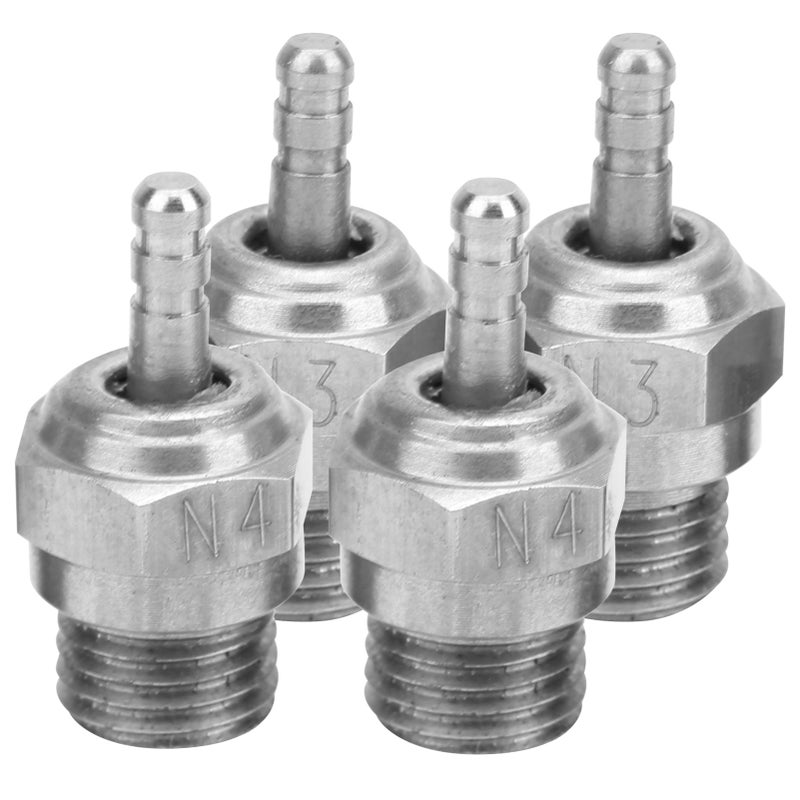 N3 N4 Fire Head Spark Plug RC Car Accessory Part Fit for Redcat HSP Methanol Engine - Image 3