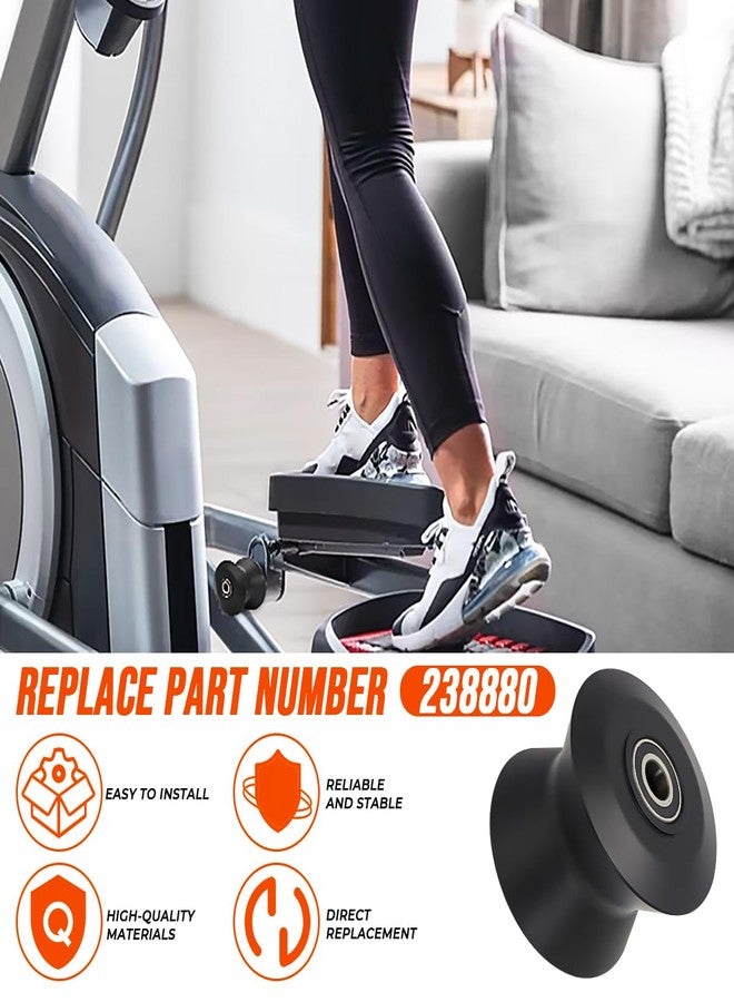 MOTOQUEEN Elliptical Leg Roller 238880 -Fit for Proform Freespirit Gold's Gym HealthRider NordicTrack Reebok (Icon) - Image 3