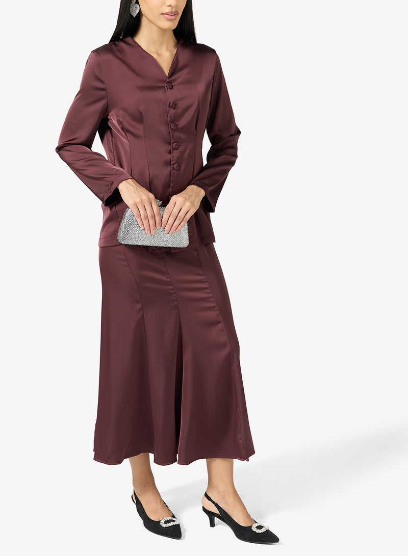 خزانة تفاصيل مشبك كريستالي، كعب منخفض - Image 5