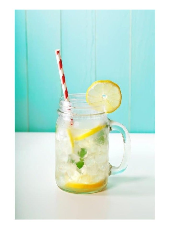 vsell24 Eco-Friendly Red Paper Straws (100pc) - Biodegradable, Durable, and Stylish  - Image 3