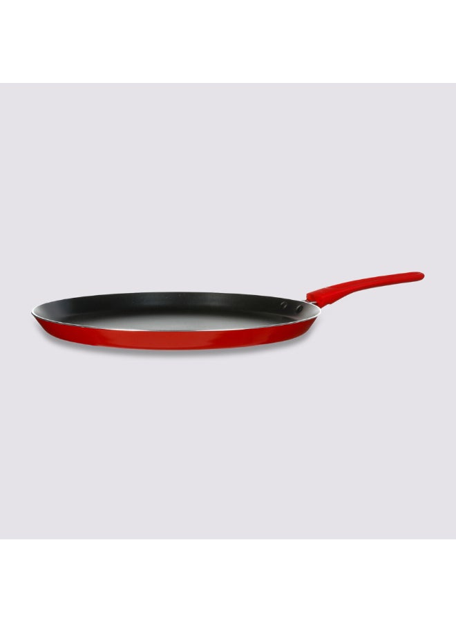 Five Simply Smart Essentielle Aluminum Non-Stick Crepe Pan Red and Black 28 cm 128852 - Image 1