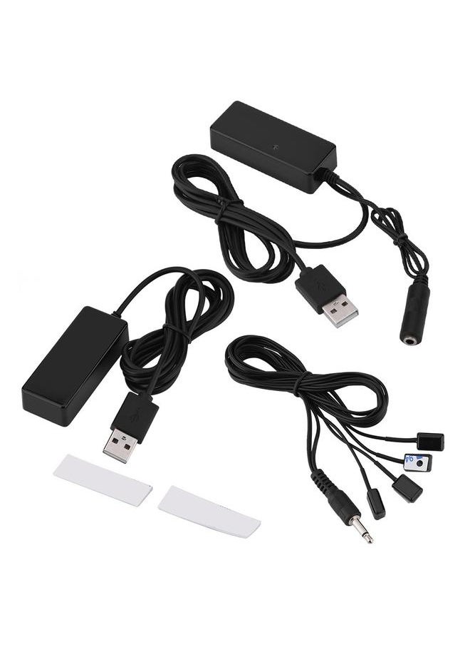 Thoraya 2.4G Through-wall Infrared Repeater IR Remote Control Extender 1 Receiver 4 Emitters  - Image 1