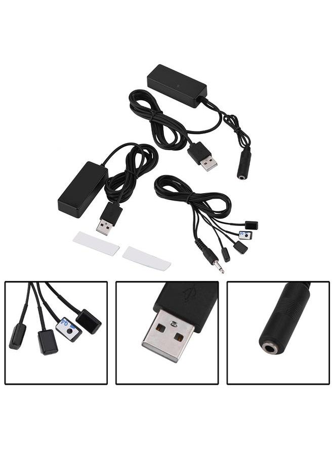 Thoraya 2.4G Through-wall Infrared Repeater IR Remote Control Extender 1 Receiver 4 Emitters  - Image 5