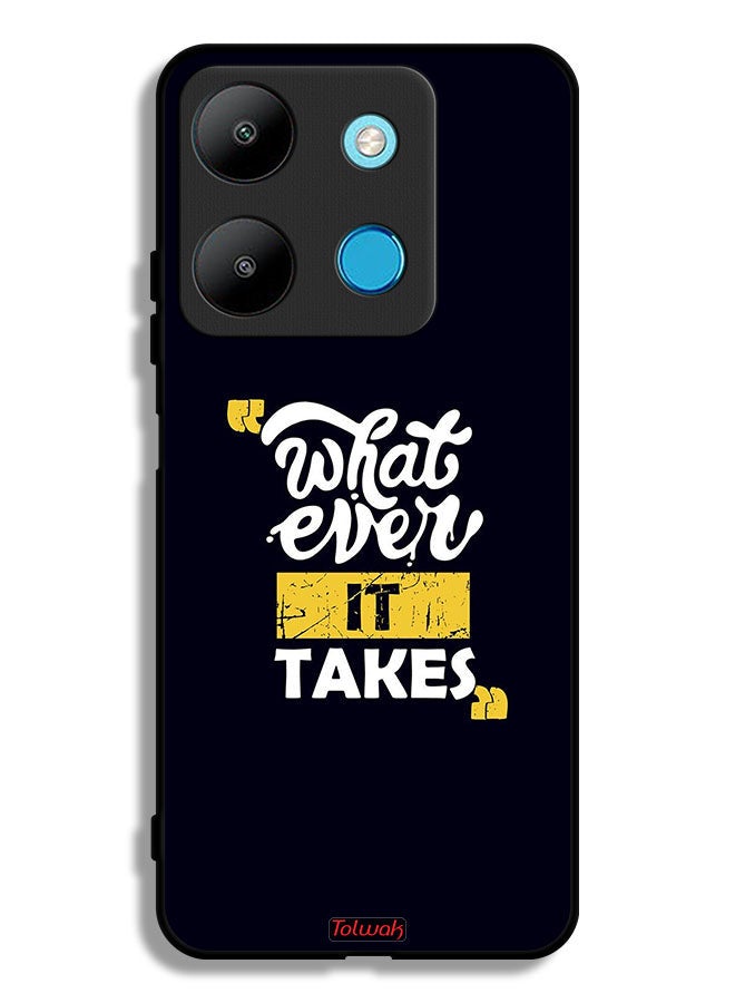 Tolwak Infinix Smart 7 Protective Case Cover Whatever It Takes - Image 1