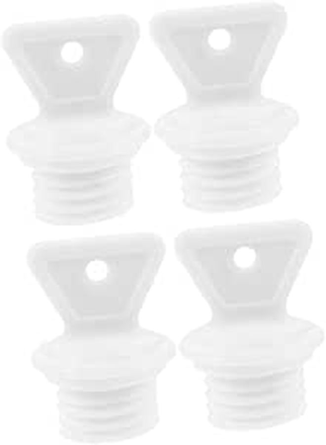 HANABASS 4pcs 2.1cm Hot Water Bottle Caps Replacement Set For Heat Therapy - Image 1