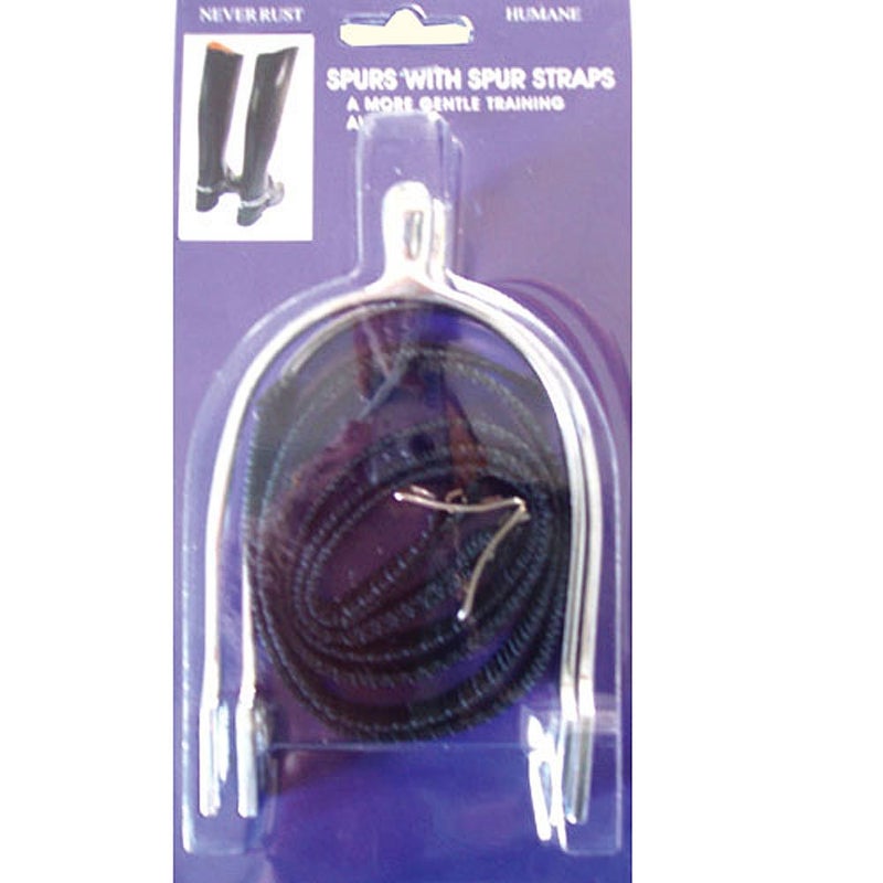 Coronet Child's Humane English Spurs with Strap Package