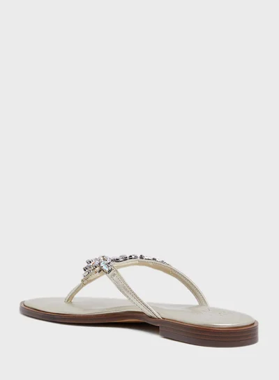 Naturalizer Embellished Flat Sandals