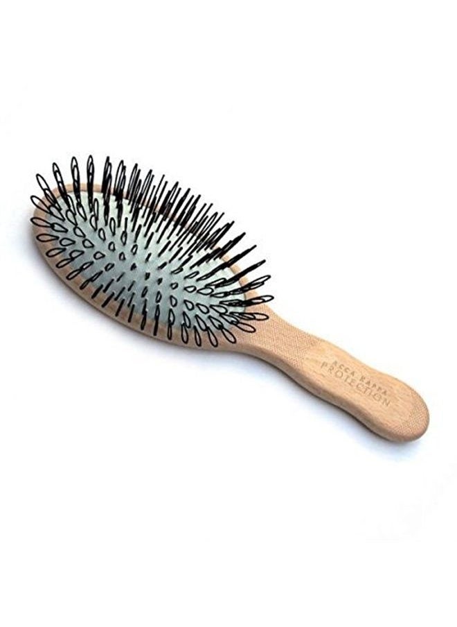 ACCA KAPPA Protection Beech Wood Looped Nylon Oval Brush  - Image 2