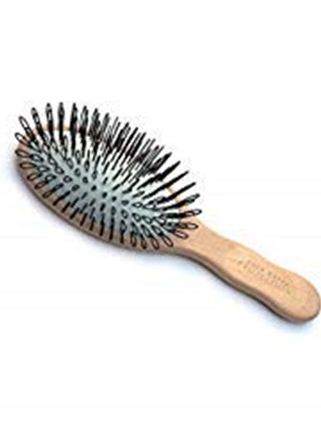 ACCA KAPPA Protection Beech Wood Looped Nylon Oval Brush  - Image 1