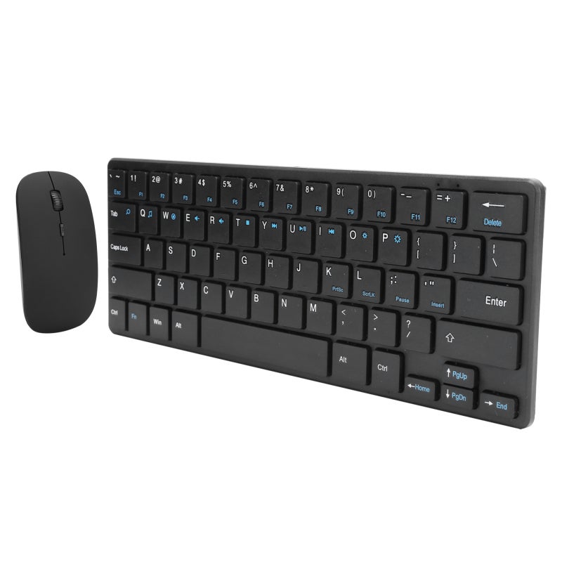 Wireless Keyboard Mouse Set: 2.4G USB Receiver Plug And Play, Ergonomic Noise-Free Buttons, Compact Portable Design For Home Office, Business Trips And Travel - Image 3