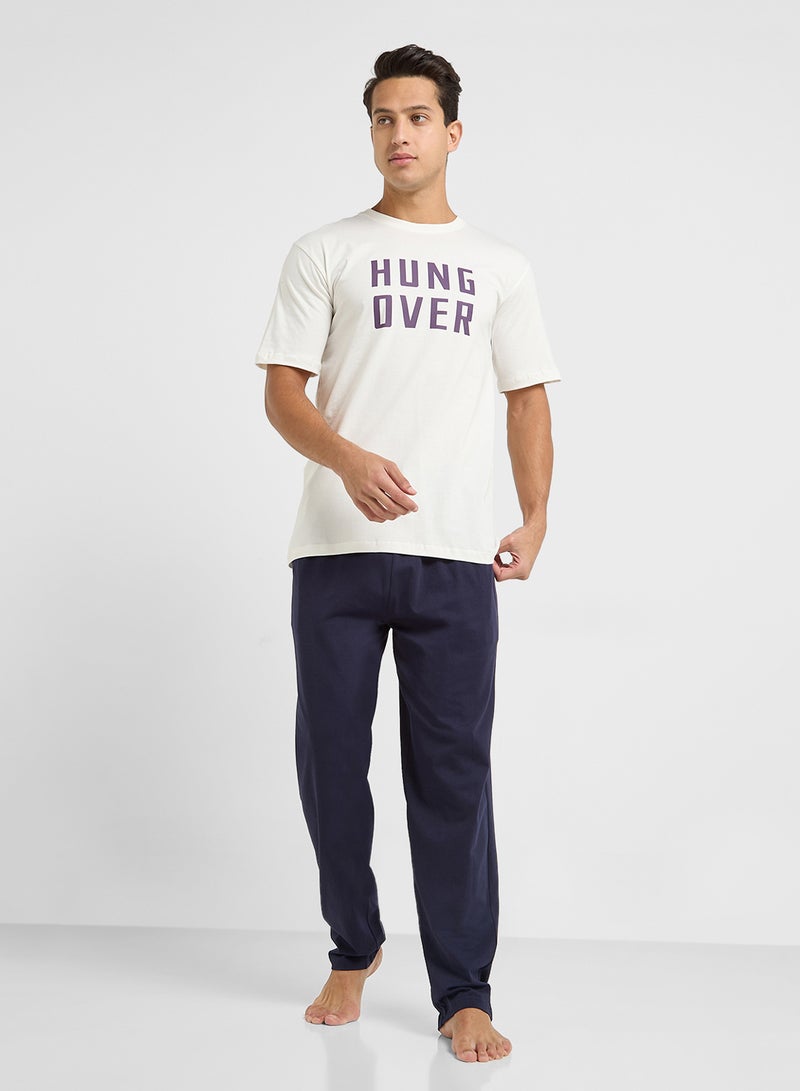 Seventy Five Nightwear T-Shirt & Pants Sets  - Image 1